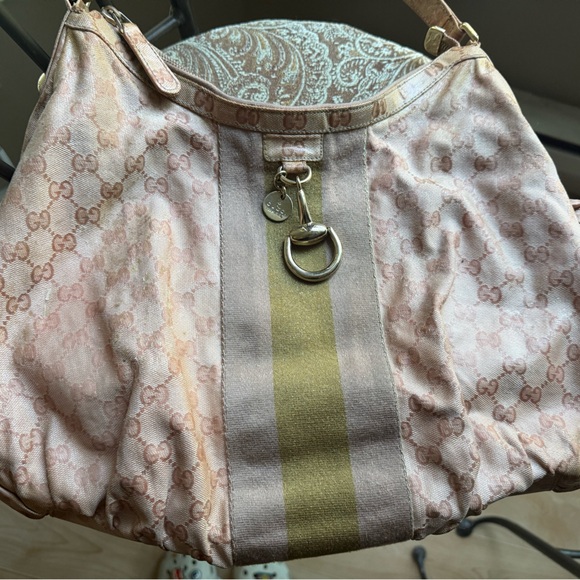 Gucci Handbags - Gucci crystal web hobo bag